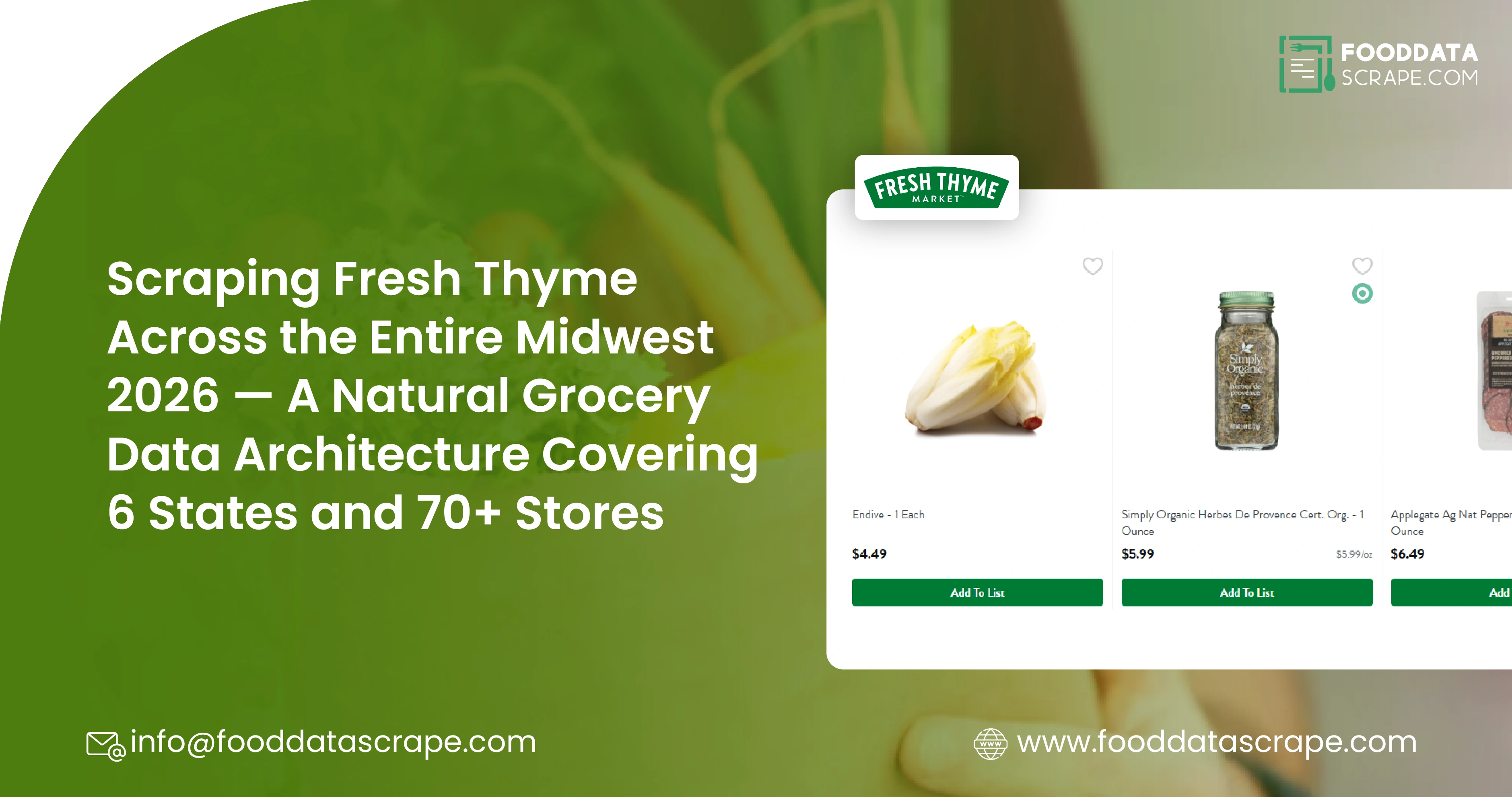 Scraping Fresh Thyme Across the Entire Midwest 2026 — A Natural Grocery Data Architecture Covering 6 States and 70+ Stores